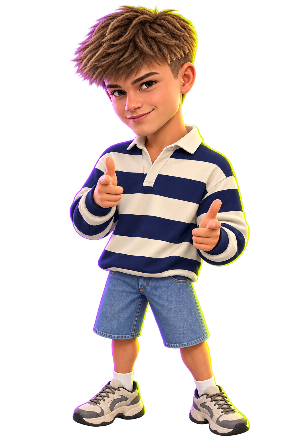 Illustrated portrait of Jake Whittaker, owner of JKW Marketing Agency